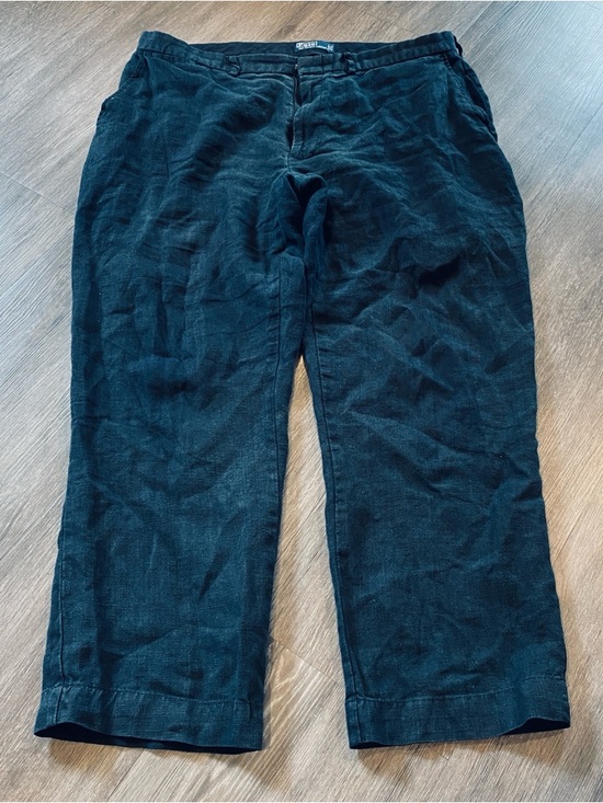 Polo Ralph Lauren Other - VTG Polo by Ralph Lauren Men's Black Linen Pants
